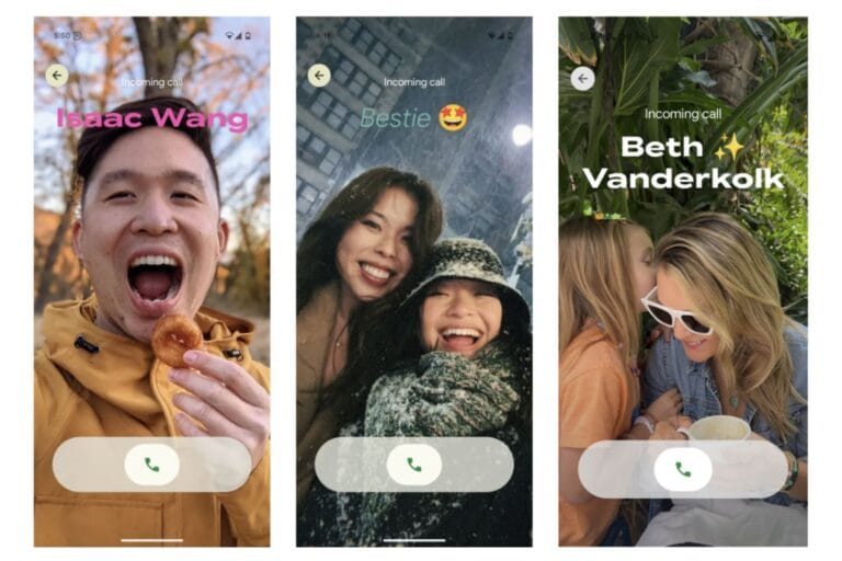 AI News 2 Google Phone app Calling cards