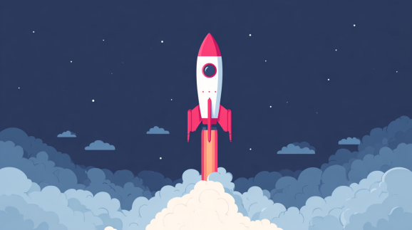 nuneybits Vector art of startup rocket launching from GitHub b50293fc 4a98 45b1 9aa3 e4f968daab65 adbce1