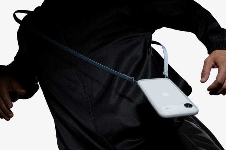 Apple iPhone crossbody strap hero