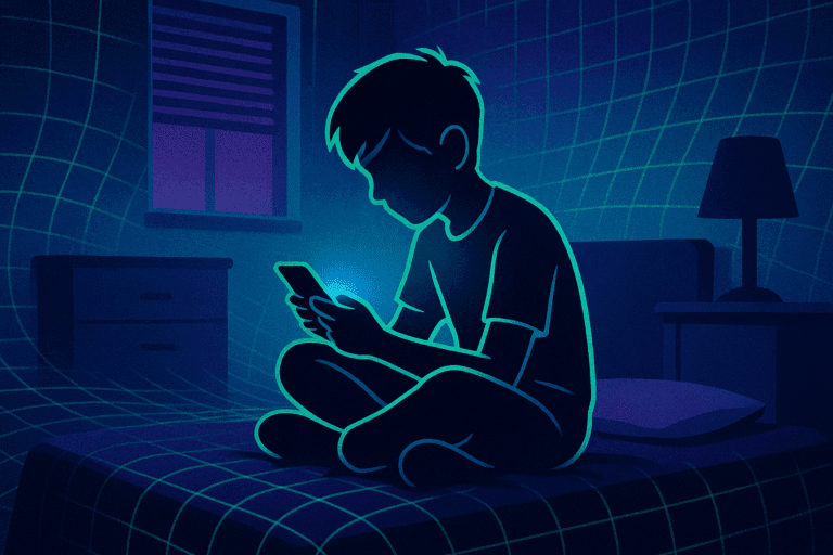Kind mit Smartphone 1