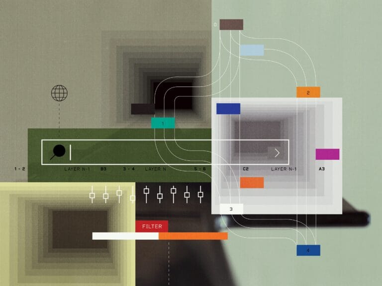 conceptual illustration of an agentic artificial intelligence model
