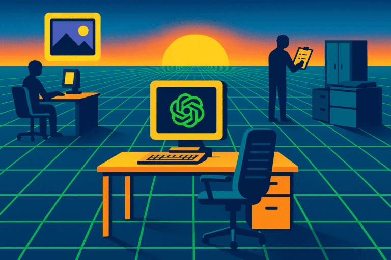 openai o3 vs gpt5 office benchmark illustration